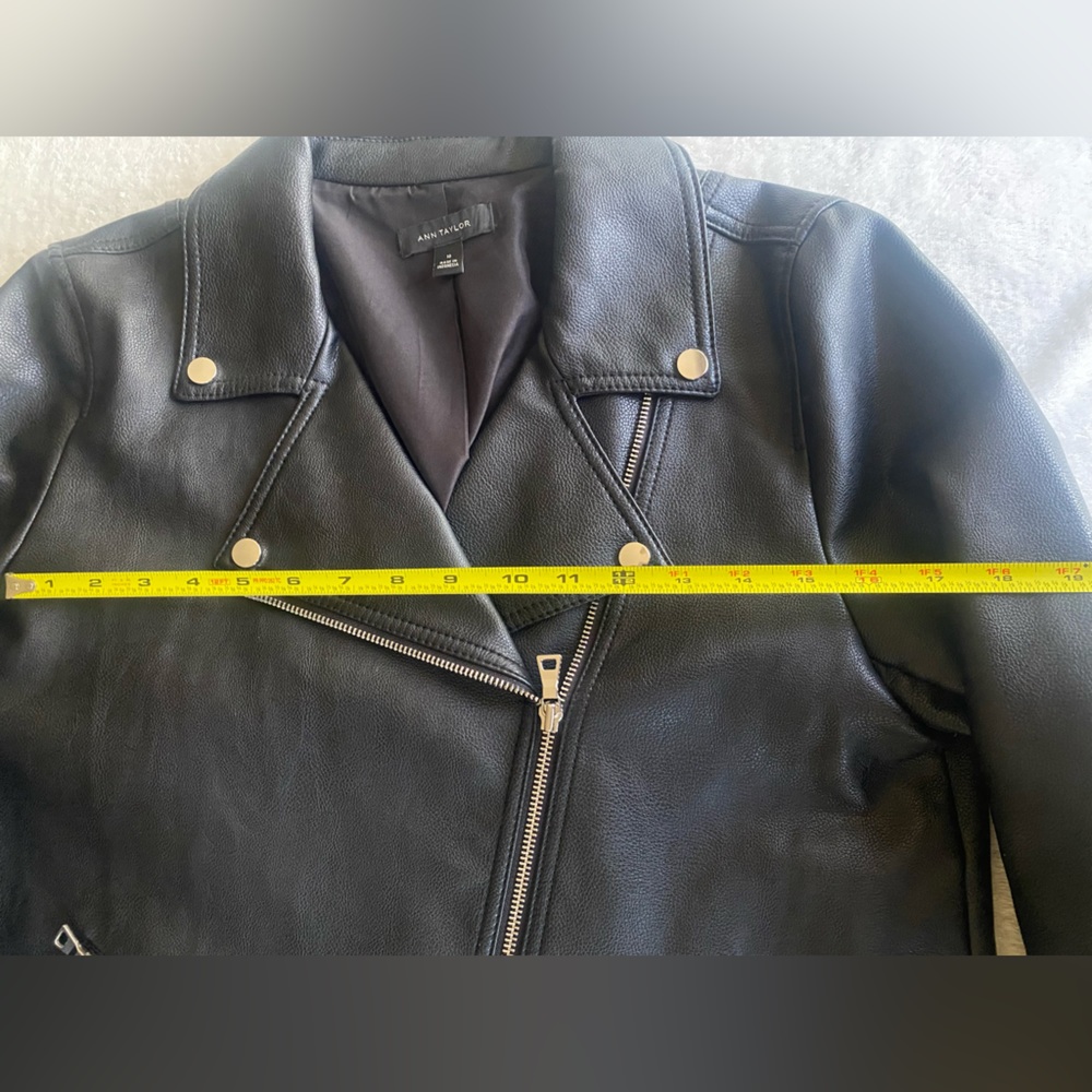 🩶 Ann Taylor Moto Jacket - Picture 16 of 17